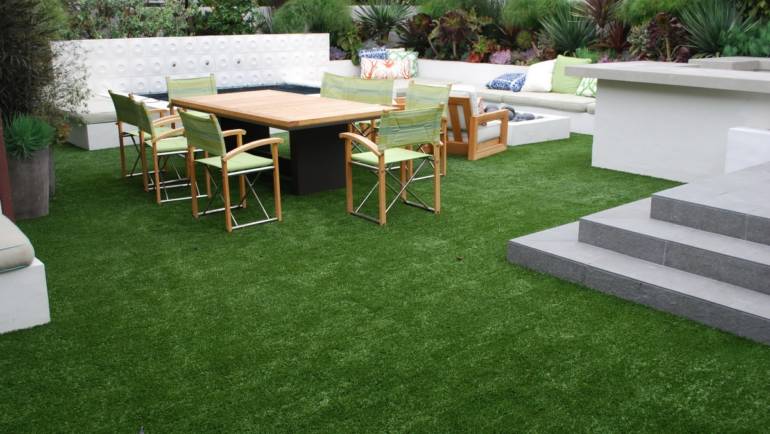 Can I Install Artificial Grass on a Concrete Surface ?